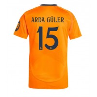 Dres Real Madrid Arda Guler #15 Preč 2024-25 Krátky Rukáv